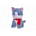 Кошечка Амина 20см, в красном колпаке и красном шарфе, 01046920-28-82 Кошечка Амина 20см, в красном колпаке и красном шарфе, 01046920-28-82
