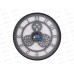 Часы настенные "21 Век" 3204-001 Скелетон металл+стекло черный Рубин Часы настенные "21 Век" 3204-001 Скелетон металл+стекло черный Рубин