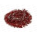 Мишура новогодняя 3м красно-серебрянный  №10 367 *20/125