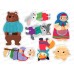 Пазлы-контуры мягкие "Колобок" 7шт, 05486 Baby Toys
