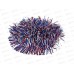 Мишура 2м трехцветная 377-542 г *12
