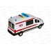 Машина &quotТЕХНОПАРК&quot пластиковая FORD TRANSIT Скорая, 22,5см, 380775