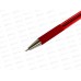 Ручка масляная  BEIFA Nanoslick красная Изящная 0,5мм TA613--03BE-RD *50