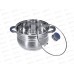 Кастрюля Mercury 6.5л LR02-474 24см нержавеющая сталь Кастрюля Mercury 6.5л LR02-474 24см нержавеющая сталь