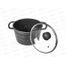 Кастрюля Neva Granite 3л со стеклянной крышкой NG6630
