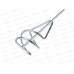 Миксер-насадка 80х400мм (шестигранный хвостовик) KRANZ, KR-92-0561  *40