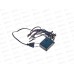 Гирлянда 1,5м 12LED 8 реж синий 130-344