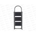 Стремянка с широкими ступенями СМШ3/Ч черный Стремянка с широкими ступенями СМШ3/Ч черный