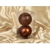 Набор шаров 2шт, d10см цвет:карамельный/кофейный SYQA-0124049-10-4 АТМ