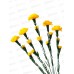 Цветы искусственные 60см Гвоздика кустовая желтый 296368