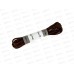 SHOExpert шнурки тонкие вощ. х/б 120см Коричневые блистер