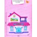 Игровой дом №6611 для куклы свет, звук, коробка 27*11*26