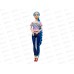 Кукла-модель "Инесса" с цветными волосами, Fashion Collection, 1002124 Кукла-модель "Инесса" с цветными волосами, Fashion Collection, 1002124
