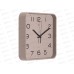Часы &quot21 Век&quot 1918-009 квадрат 19*19см , беж, &quotКлассика&quot Рубин