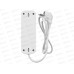 Удлинитель 3 гнезда, 10метров,с заземления, 10А, 2300Вт, белый, Народный, 1044