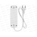 Удлинитель 3 гнезда, 3метра, без заземления,, 10А, 2300Вт, белый, Народный, 1311 *52