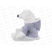 Игрушка ТМ &quotRelana&quot Полярный мишка в меховом пальто, 23см, RL24011-23