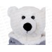 Игрушка ТМ "Relana" Полярный мишка в меховом пальто, 23см, RL24011-23 Игрушка ТМ "Relana" Полярный мишка в меховом пальто, 23см, RL24011-23