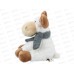 Игрушка ТМ &quotRelana" Олень в шарфике, 18см, RL24028-18
