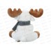 Игрушка ТМ &quotRelana" Олень в шарфике, 18см, RL24028-18