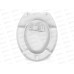 Сиденье на унитаз МП белый *10 0231 Сиденье на унитаз МП белый *10 0231