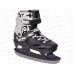 Коньки раздвижные GW-901D р.34-37 черные RUSH ACTION, 422337