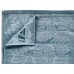 Полотенце махровое 30*60 LuxoR Флора серо-голубой