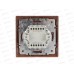 Выключатель INTRO Plano двойной, cкрытая установка, 10А-250В, венге, 1-104-10 *10/200 Выключатель INTRO Plano двойной, cкрытая установка, 10А-250В, венге, 1-104-10 *10/200