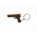 Брелок сувенирный металл Пистолет 4,5см W-24 *12