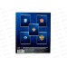 Тетрадь 48л клетка Profit Гербы, мел., 48-3798 *100