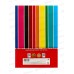 Набор Цветн картон и бум 20л 10цв+10цв Hatber Creative Set 088562 *20