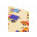 Игра развивающая деревянная &quotТранспорт&quot (21х21см) 00759