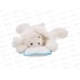 Игрушка ТМ &quotRelana&quot Зайка лежебока с подушкой, 30см, RL24037-30
