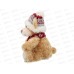 Игрушка ТМ &quotRelana" Мишка в шапочке и шарфике, 20см, RL24024-20