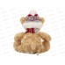 Игрушка ТМ &quotRelana" Мишка в шапочке и шарфике, 20см, RL24024-20
