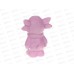 Игрушка пластизоль для ванны Лунтик, YF-27R-LK в сетке 390515