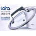 Кастрюля Венера LR02-278 нержавеющая сталь 16*9см 1,6л индукционное дно стекл крышка
