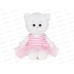 Мышель в полосатом розовом платье, 20см в коробке МТ-MRT-KM-0320249-20 Мышель в полосатом розовом платье, 20см в коробке МТ-MRT-KM-0320249-20