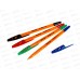 Ручки шар. BERLINGO  4цв., 1,0мм, Tribase orange 70104 *36
