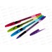 Ручка гел. Berlingo Tribase-Gel Grip neon 0.5 черная ,CGp_05026 *12