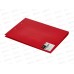 Планшет А4 Expert Complete, PVC с крышкой, мет. прижим, красный 18824