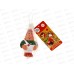 Игрушка пластизоль для ванны Карлсон, в сетке, LXST09R, 391612
