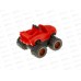 Игрушка пластизоль для ванны Вспыш красный, 8см, в сетке, LX-ST1701-R