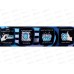 HOMEX Губки для посуды 3шт Очень полосатые 0641