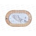Светильник НПБ1201 сосна овал 100Вт IP54 деревянное основание, TDM, 0428  *4