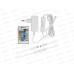 Комплект светодиодной ленты SMD5050-30 LED/м-12 В-7,2 Вт/м-IP65-RGB, 0235