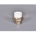 Муфта разъемная PP-R ЭКО 20*1/2" вн.резьба, белый, Jakko *30/150