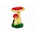 Фигура садовая из гипса "Мухомор двойной с ежиком" арт.444 Фигура садовая из гипса "Мухомор двойной с ежиком" арт.444
