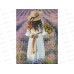 Алмаз. мозаика (класс.) 30х40см Девушка в поле, АЛМ-0044 с подр.