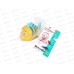 Игрушка для ванны Флаундер YF-134R-PVC2-LK, в сетке